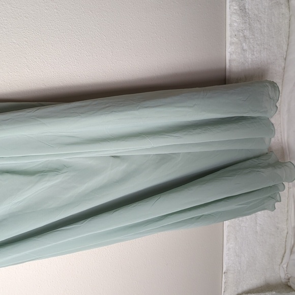 Birdy Grey Moni Chiffon Dress Women's 2XL Sage Maxi Dress Gown - Picture 14 of 16